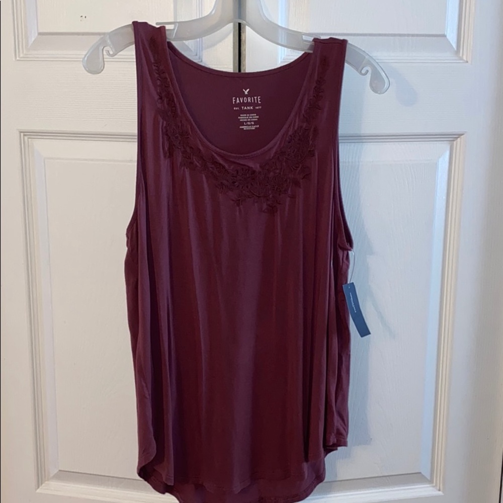 AE Purple tank top
